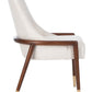 Safavieh Brennan Mid-Century Chair - Cream | Dining Chairs | Modishstore - 4