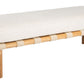 Safavieh Constantine Teak Bench | Benches | Modishstore - 4