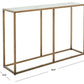 Safavieh Brynna Marble Console Table - Bronze | Console Tables | Modishstore - 3