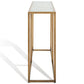 Safavieh Brynna Marble Console Table - Bronze | Console Tables | Modishstore - 5
