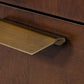 Modrest Shane - Modern Acacia & Brass Dresser | Modishstore | Dressers-4
