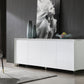 Modrest Siena - Modern White High Gloss Buffet | Modishstore | Sideboards