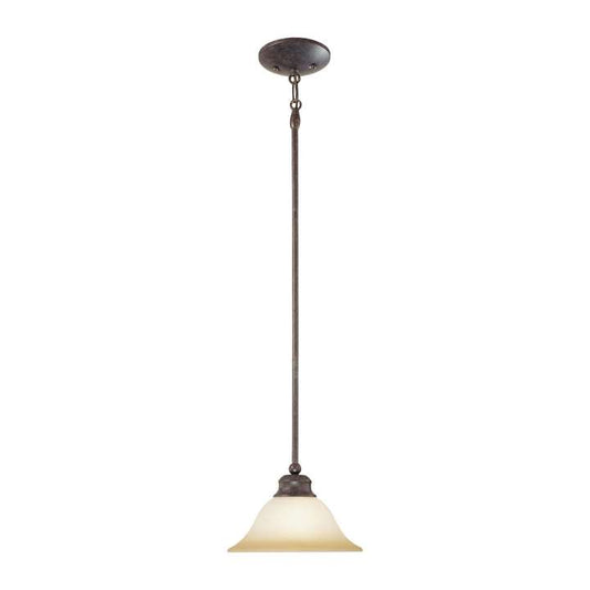 Essentials 1-Light Pendant in Sable Bronze | Pendant Lamps | Modishstore
