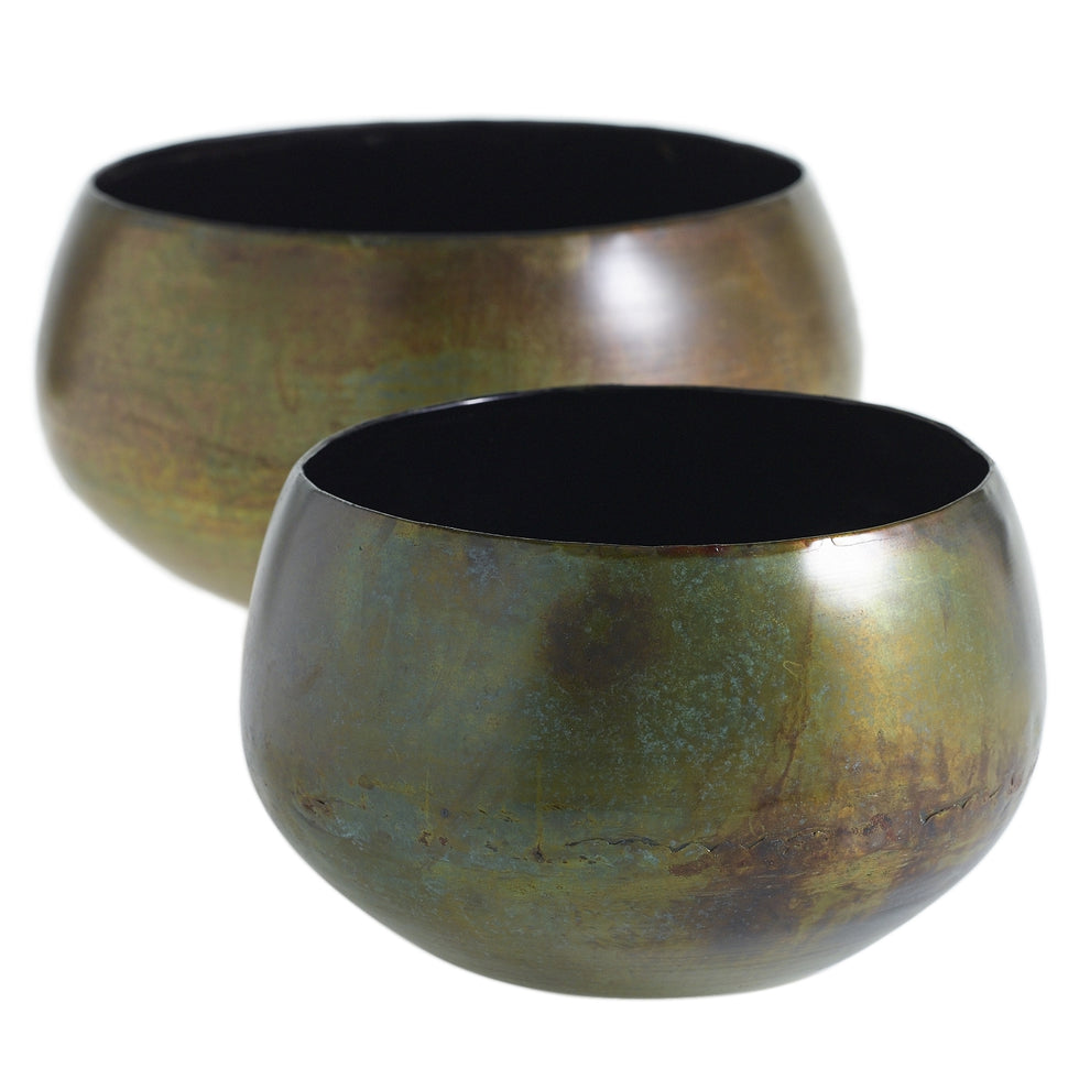Sosa Bowl Set Of 4 By Accent Decor | Planters, Troughs & Cachepots | Modishstore - 4