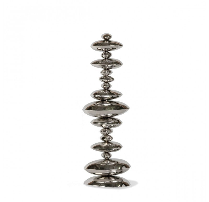 Gold Leaf Design Group River Stone Tower | Minerals and Stones | Modishstore - 5