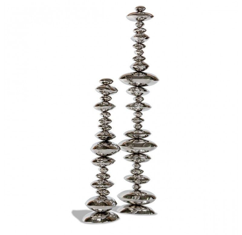 Gold Leaf Design Group River Stone Tower | Minerals and Stones | Modishstore - 3