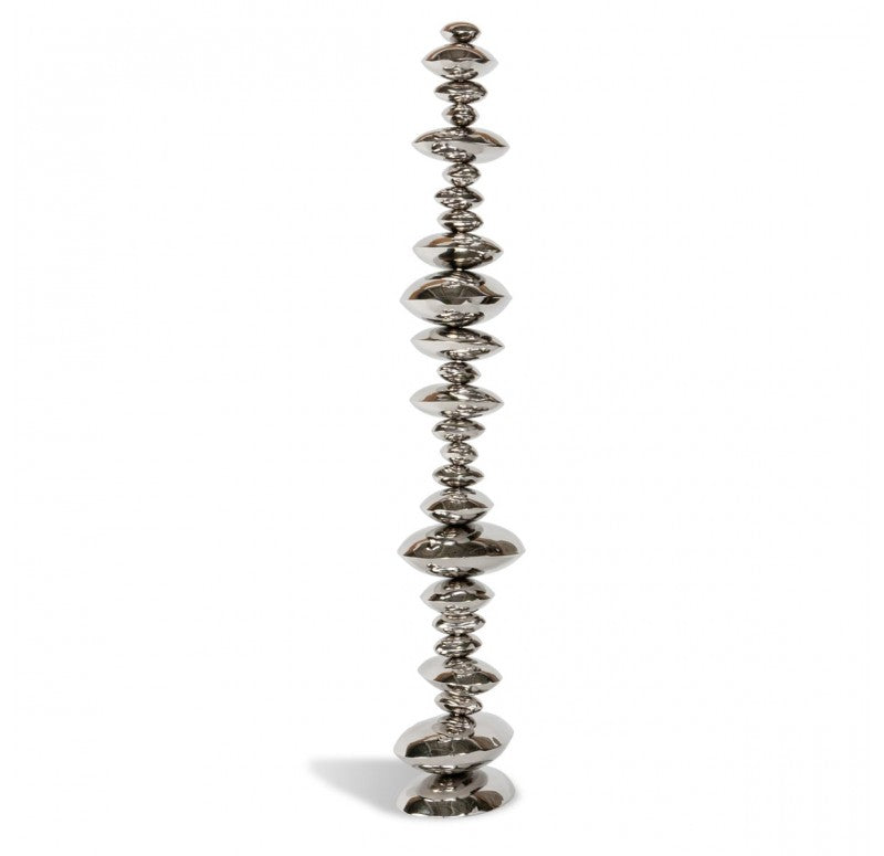 Gold Leaf Design Group River Stone Tower | Minerals and Stones | Modishstore - 2