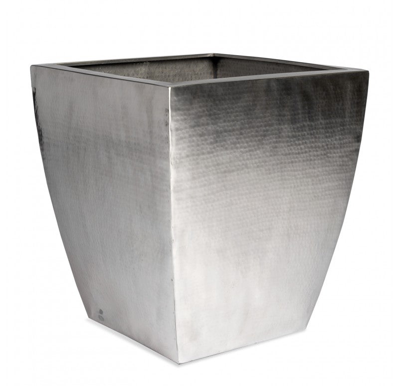 Stainless Steel: Flared Planter, 19.75"H by Gold Leaf Design Group | Outdoor Planters, Troughs & Cachepots | Modishstore - 2