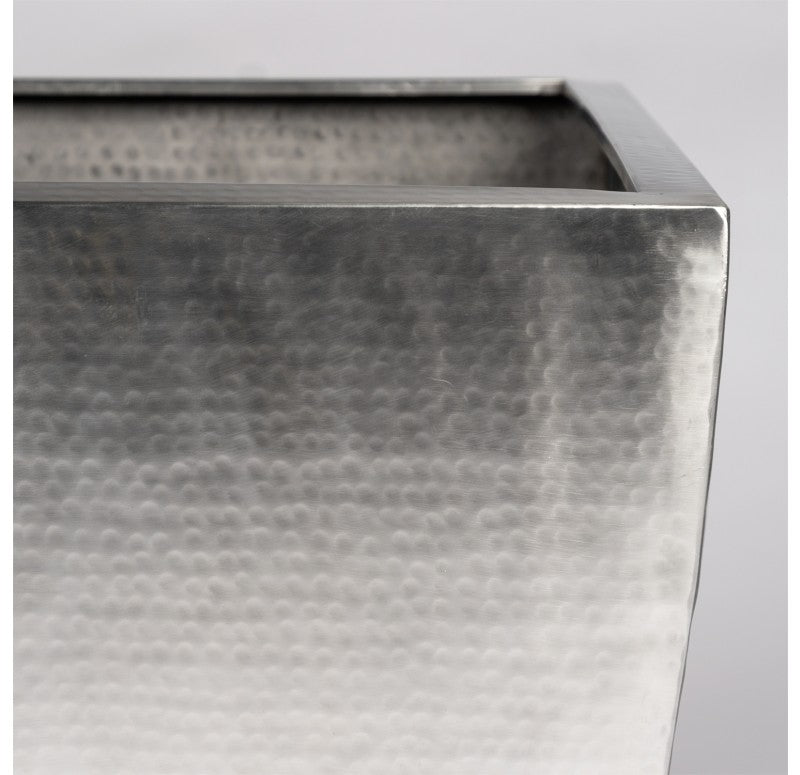 Stainless Steel: Flared Planter, 19.75"H by Gold Leaf Design Group | Outdoor Planters, Troughs & Cachepots | Modishstore - 3