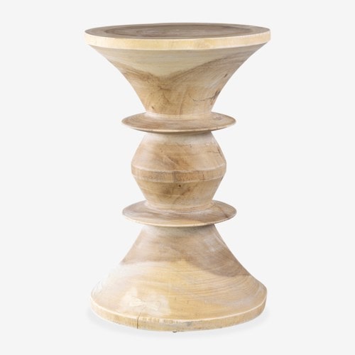 Kate Munggur Wood Accent Table Set of 2 by Jeffan | Accent Tables | Modishstore