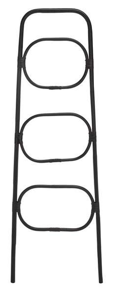 Safavieh Keita 3 Tier Towel Hanger - Black |  | Modishstore - 2