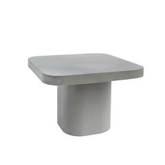 Vig Furniture Modrest Flores Modern Grey Concrete End Table