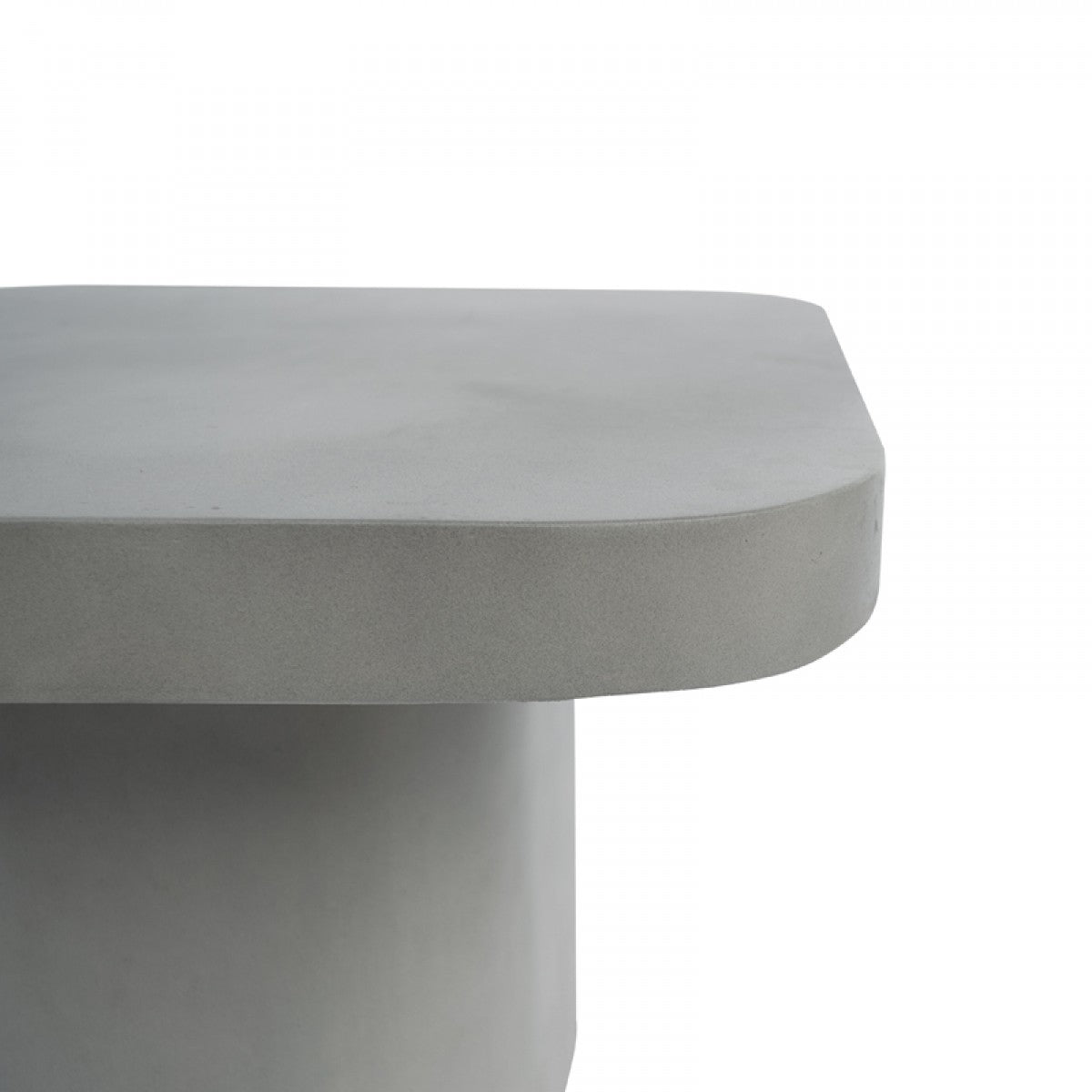 Vig Furniture Modrest Flores Modern Grey Concrete End Table | Modishstore | End Tables-3