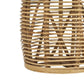 Safavieh Maui Rattan Drum Stool Table | Stools | Modishstore - 3