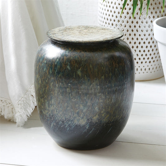 Tozai Home Tiger Prawn Round Design Pot Porcelain