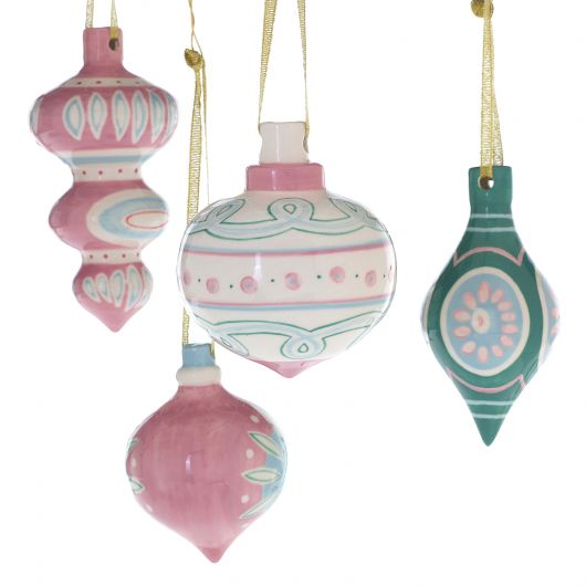 Sugarlane Ornament Set Of 9 By Accent Decor | Ornaments | Modishstore - 2