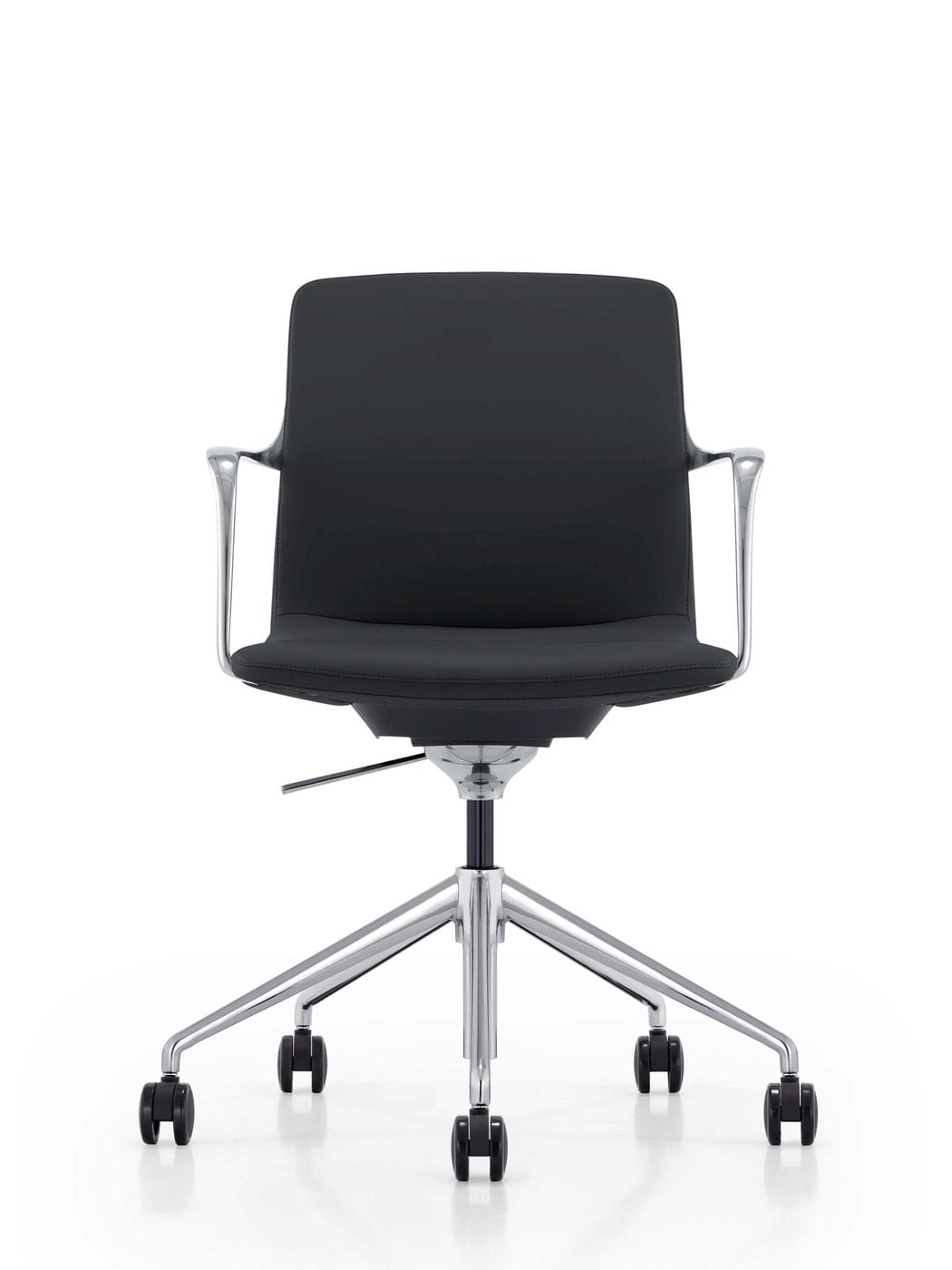 Modrest Sundar - Modern White Mid Back Conference Office Chair-2