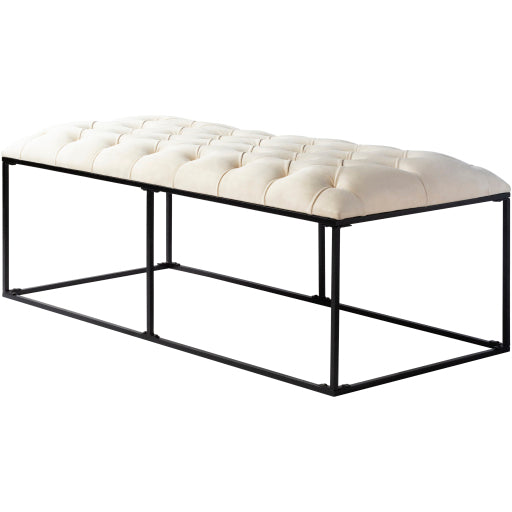 Surya Upholstered Bench - SVY-001 | Stools & Benches | Modishstore-2