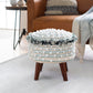 Surya Storage Stool - SWN-001 | Stools & Benches | Modishstore
