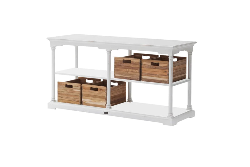 Kitchen Table High with 6 boxes By Novasolo - T787 | Console Tables | Modishstore