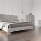 Nova Domus Alexa Italian Modern Grey Bedroom Set | Modishstore | Bedroom Sets