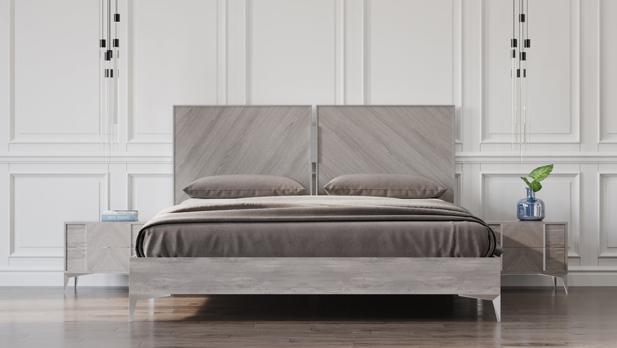 Nova Domus Alexa Italian Modern Grey Bedroom Set-2