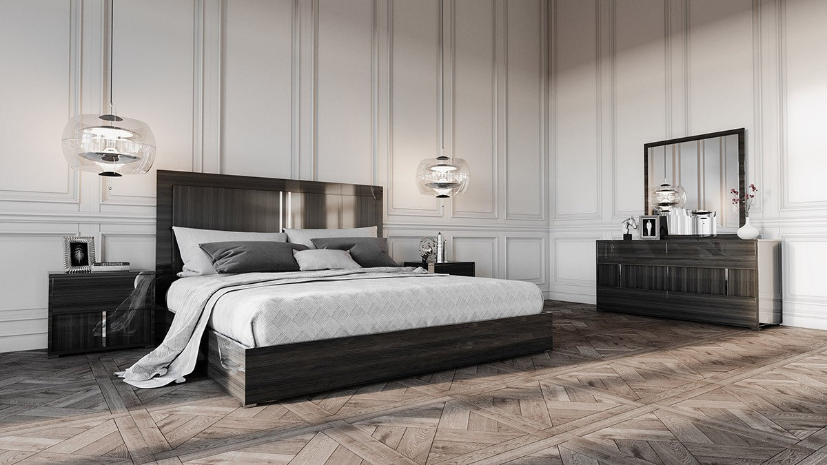 Vig Furniture Modrest Ari Italian Modern Grey Nightstand | Modishstore | Nightstands-6