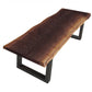 Vig Furniture Modrest Taylor Modern Live Edge Wood Dining Bench | Modishstore | Stools & Benches-2
