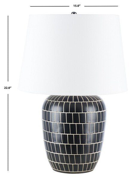 Safavieh Aela Table Lamp - Black | Table Lamps | Modishstore - 3