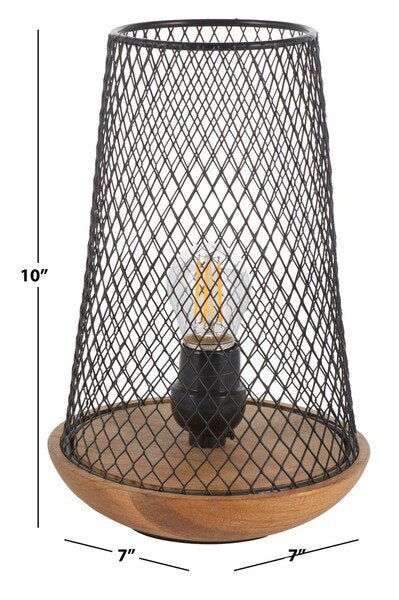 Safavieh Haynes Table Lamp - Black | Table Lamps | Modishstore - 3