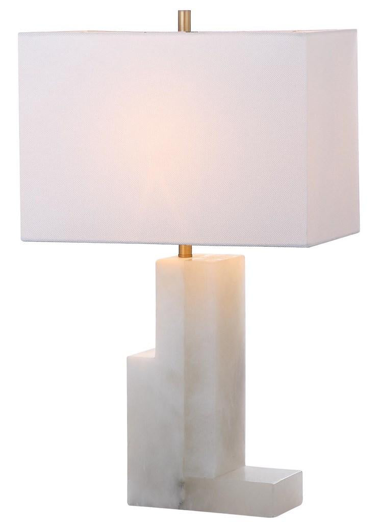 Safavieh Cora Alabaster 27.75-Inch H Table Lamp - White | Table Lamps | Modishstore - 2