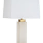Safavieh Rozella Alabaster 29.5-Inch H Table Lamp - White | Table Lamps | Modishstore - 2