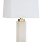 Safavieh Rozella Alabaster 29.5-Inch H Table Lamp - White | Table Lamps | Modishstore - 2