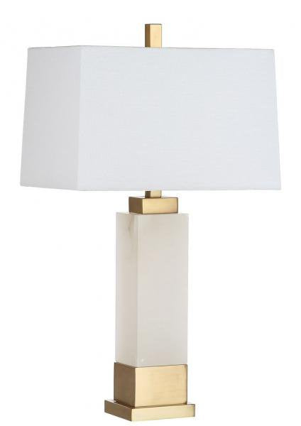 Safavieh Rozella Alabaster 29.5-Inch H Table Lamp - White | Table Lamps | Modishstore - 2