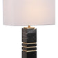 Safavieh Jaxton Marble 27.5-Inch H Table Lamp - Black | Table Lamps | Modishstore - 2
