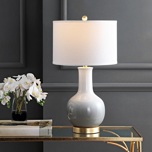 Safavieh Alfio Table Lamp - Grey | Table Lamps | Modishstore