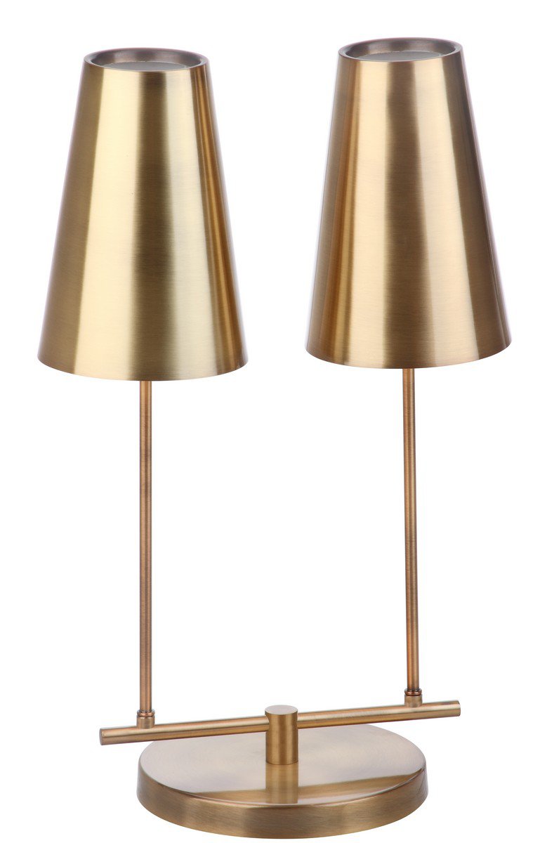 Safavieh Rianon 22.5-Inch H Table Lamp - Brass Gold | Table Lamps | Modishstore - 2