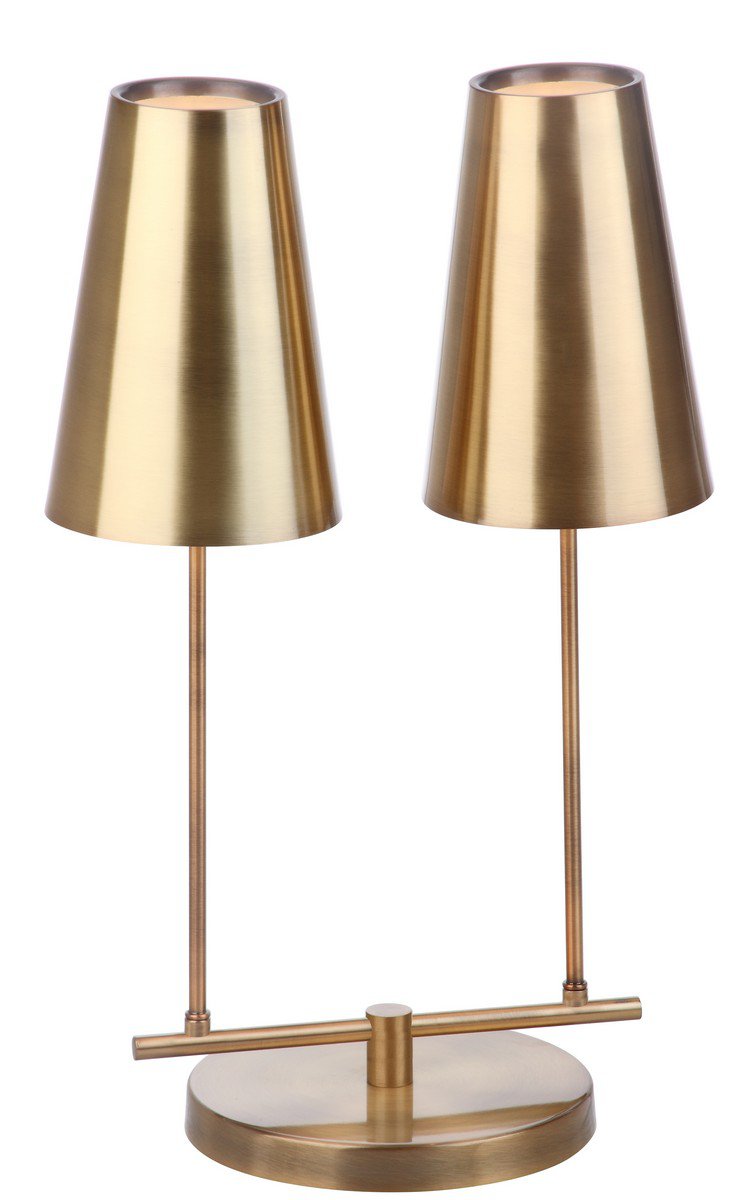 Safavieh Rianon 22.5-Inch H Table Lamp - Brass Gold | Table Lamps | Modishstore - 3