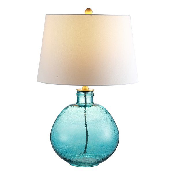 Safavieh Rasby 27 Inch H Glass Table Lamp - Blue | Table Lamps | Modishstore - 2