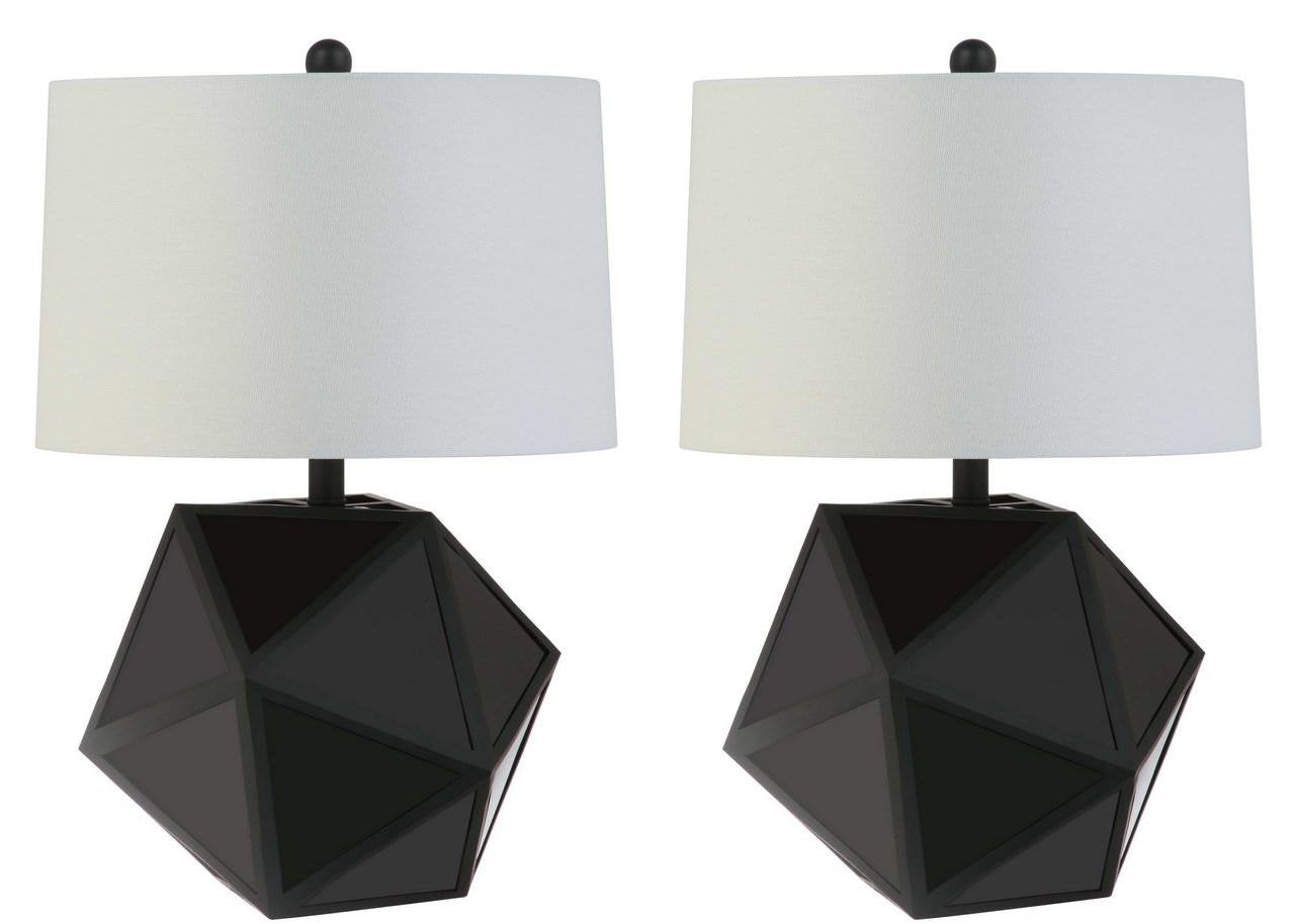 Safavieh Brycin Table Lamp Set Of 2 - Black | Table Lamps | Modishstore - 2