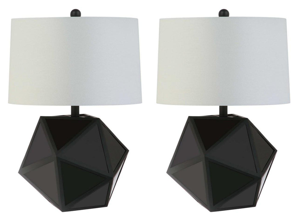 Safavieh Brycin Table Lamp Set Of 2 - Black | Table Lamps | Modishstore - 2