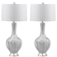Safavieh Griffith Table Lamp Set Of 2 - White | Table Lamps | Modishstore - 2