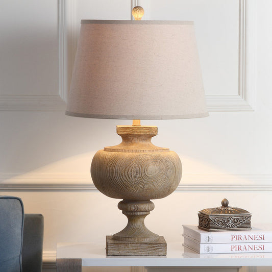 Safavieh Prescott 31-Inch Wood Table Lamp - Wood Finish | Table Lamps | Modishstore
