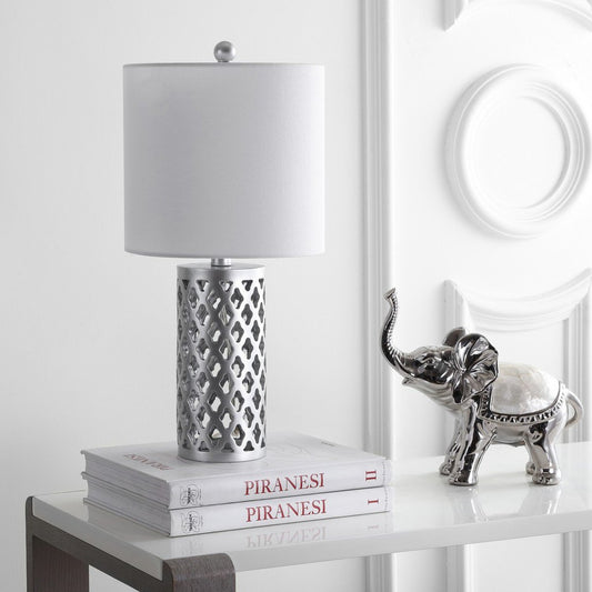 Safavieh Rorie Table Lamp - Silver | Table Lamps | Modishstore