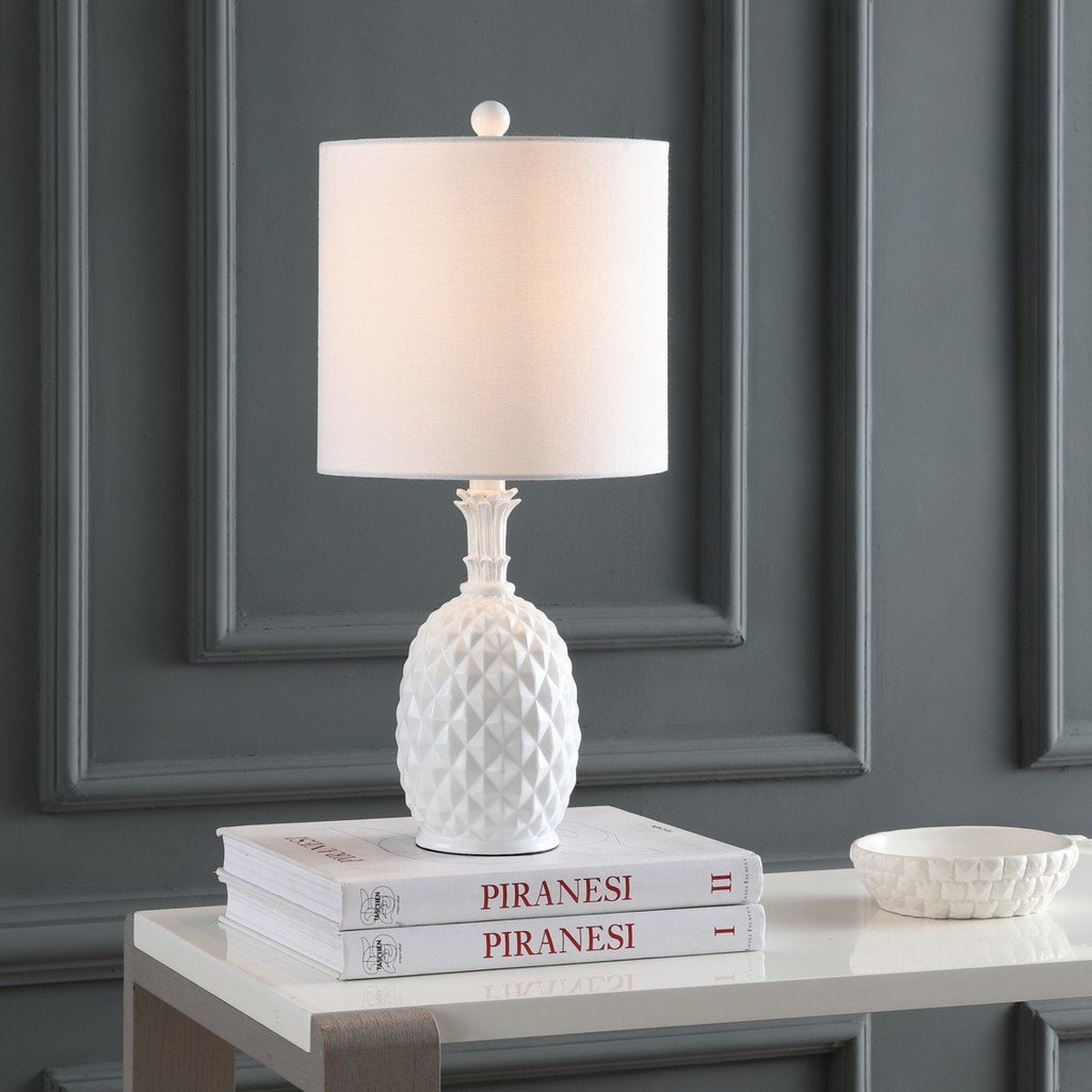 Safavieh Alanis Table Lamp - White | Table Lamps | Modishstore