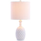 Safavieh Alanis Table Lamp - White | Table Lamps | Modishstore - 3