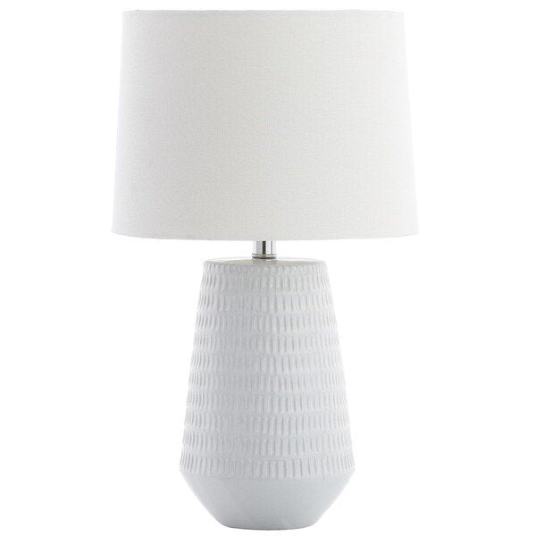Safavieh Stark, 20.5 Inch, White, Ceramic/Iron Table Lamp W/ Usb Port? - White | Table Lamps | Modishstore - 2