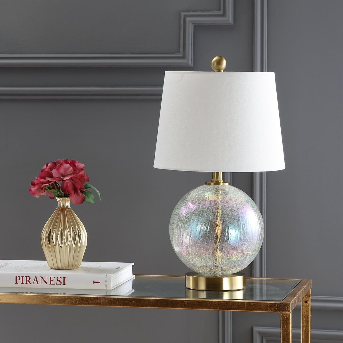 Safavieh Riglan Table Lamp - Clear | Table Lamps | Modishstore