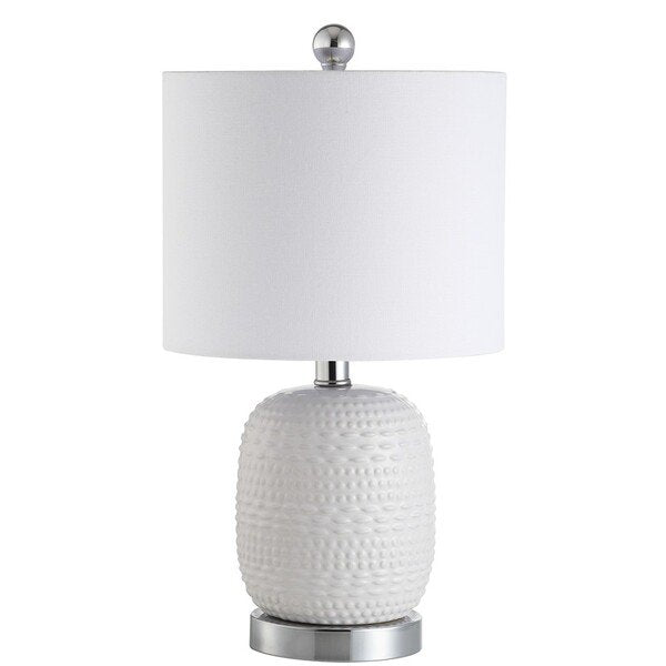 Safavieh Tucana, 19 Inch, White, Ceramic/Iron Table Lamp W/ Usb Port? - White | Table Lamps | Modishstore - 2