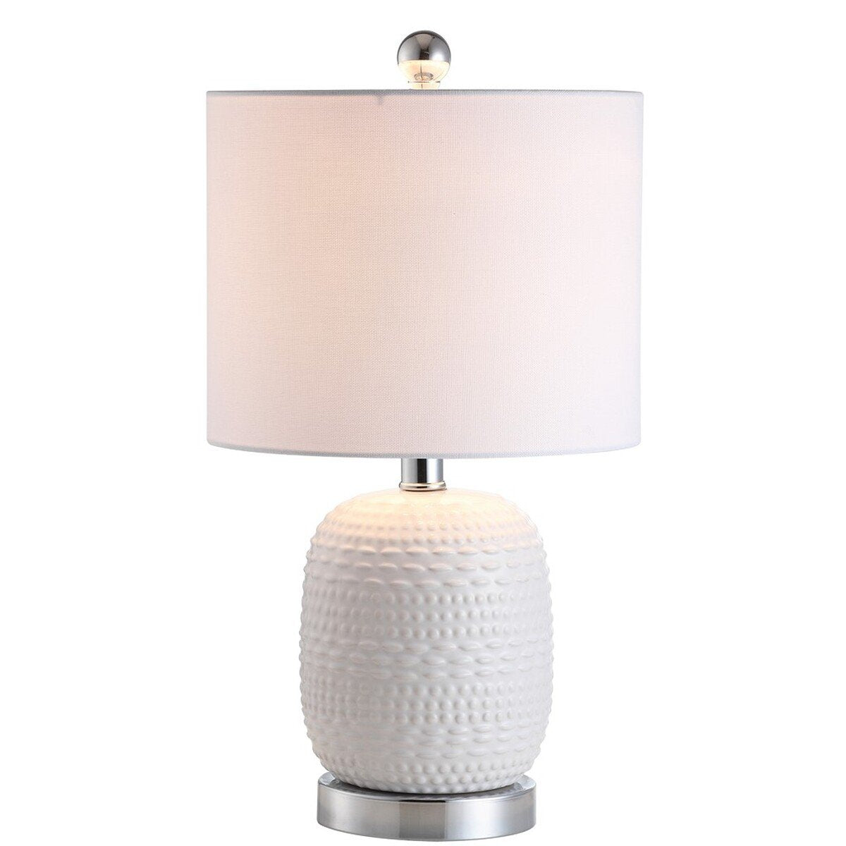 Safavieh Tucana, 19 Inch, White, Ceramic/Iron Table Lamp W/ Usb Port? - White | Table Lamps | Modishstore - 3